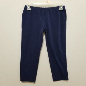 No Boundaries leggings Medium 7/9 cropped capri elastic pull on waist stretch